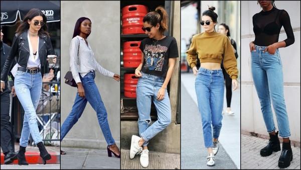 Z czym połączyć jeansy typu mom fit?