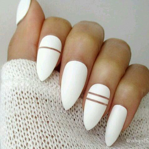 Zimowy manicure