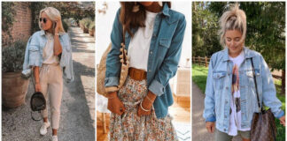 Wiosenne stylizacje z jeansową kataną