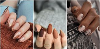 Modny manicure w jesiennych kolorach